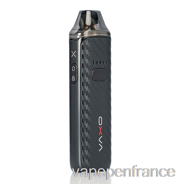 Stylo Vape En Fibre De Carbone Noir Système Pod Oxva X 40w